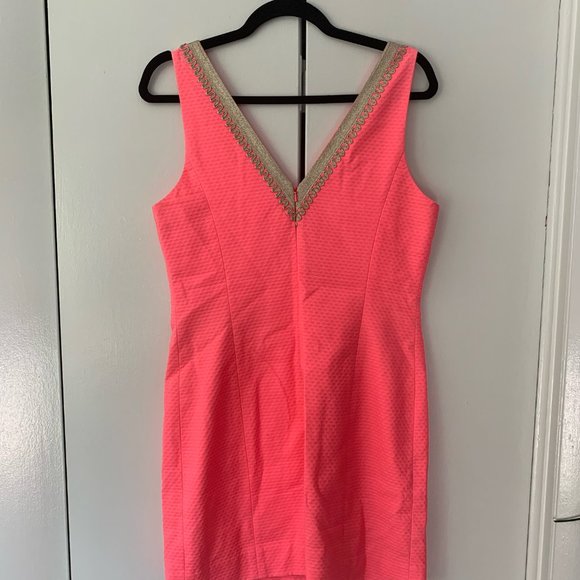Lilly Pulitzer Pink Junie Shift Dress - Picture 3 of 6